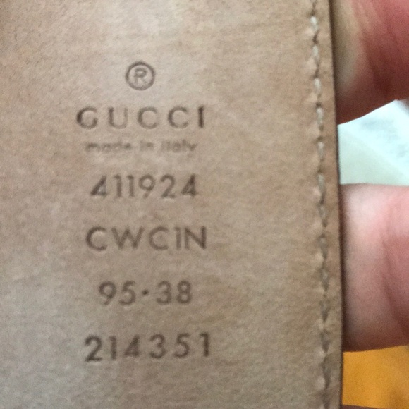 Brand new Gucci signature Lether belt